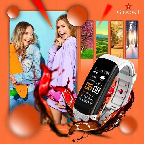 SPORTOWY SMARTBAND GIEWONT GW200 Fit&GO Duo KROKI SMS SPORT ALERT PULS na Arena.pl