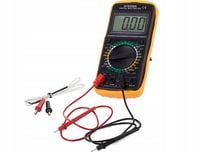cyfrowy multimetr temperaturą DT9208A wyświelacz LCD sonda