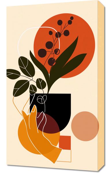 Obraz 40x70cm Dotyk Naturalności zdjęcie 1