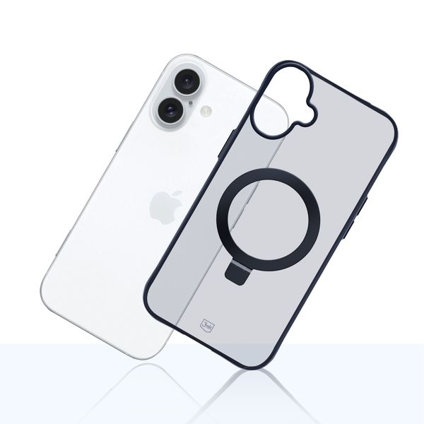 Apple iPhone 16 - 3mk Smoke Case Mag&Stand zdjęcie 12