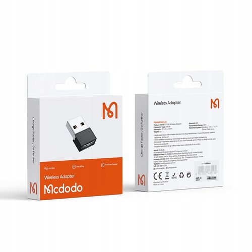 mcdodo adapter usb odbiornik nadajnik bluetooth 5.1 do komputera 7 urządzeń na Arena.pl