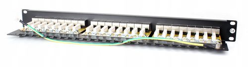 Patch panel 24 porty do szaf rack GetFort 19 cali na Arena.pl