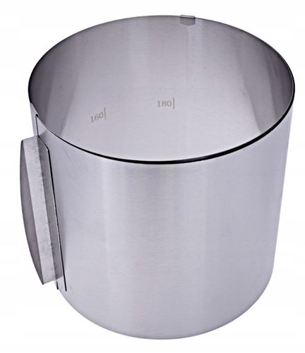 Rant do tortu 17cm regulowany 16-30 obręcz tortownica + 2X SPINKA GRATIS na Arena.pl