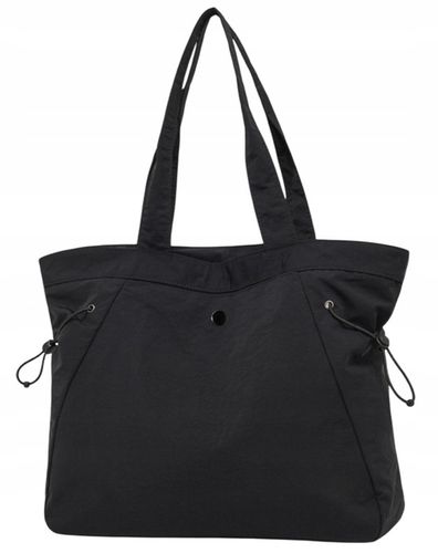 TORBA NA RAMIĘ DAMSKA CZARNA MIEJSKA NA ZAMEK PRAKTYCZNA POJEMNA LEKKA na Arena.pl