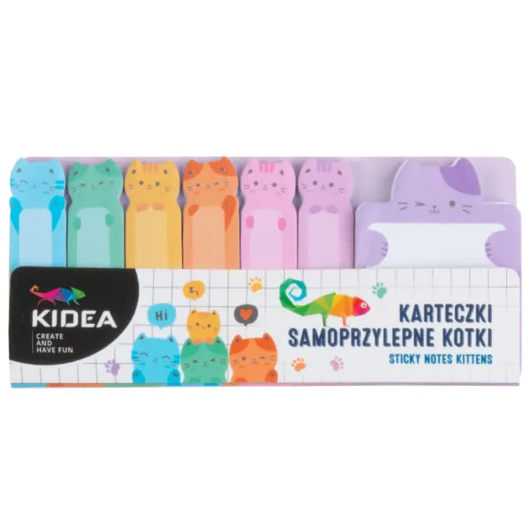 KARTECZKI SAMOPRZYLEPNE KOTKI A KIDEA zdjęcie 1