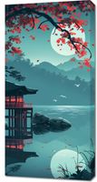 Obraz 50x100cm Japoński Pawilon