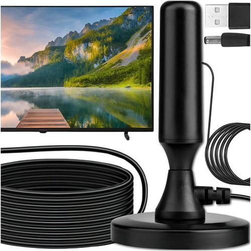 MOCNA ANTENA POKOJOWA DO TELEWIZJI NAZIEMNEJ DVBT2 DO POKOJU DO na Arena.pl