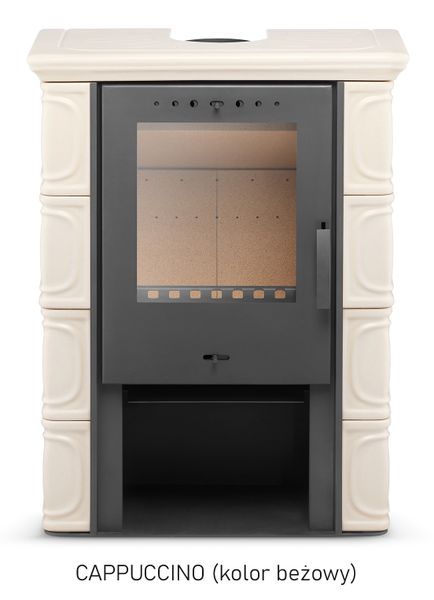 PIEC KAFLOWY kominek koza stalowy wkład ELDUR BROWN zdjęcie 6