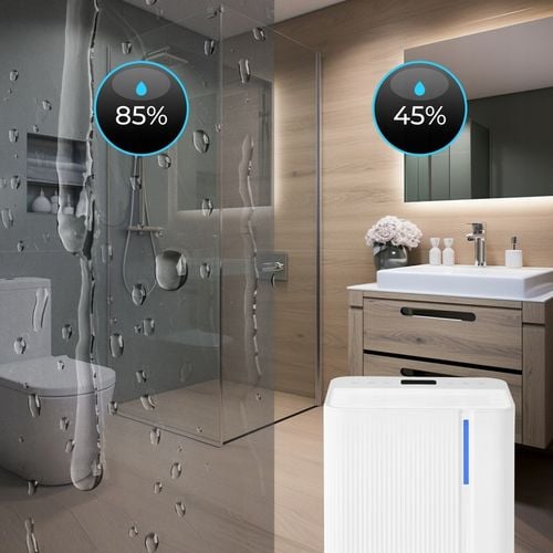 Cichy Osuszacz Powietrza 12L/24H WAVE Pochłaniacz Wilgoci ION+WIFI 40 na Arena.pl