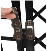 Kojec dla szczeniąt Zagroda dla psa CZARNY (I220)