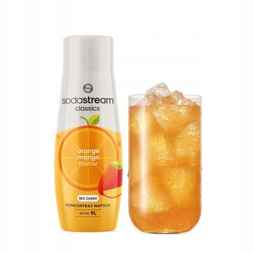 Zestaw Syrop koncentrat SodaStream ORANGE MANGO 6x440 ml + Torba GRATIS na Arena.pl