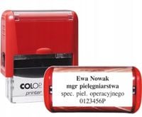 PIECZĄTKA automatyczna 47x18 COLOP C30 twoje dane spec. piel. operacyjnego