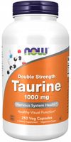 NOW Foods Taurine 1000mg TAURYNA UKŁAD NERWOWY 250 vege kaps