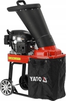 YATO ROZDRABNIACZ SPALINOWY DO GAŁĘZI 45mm LONCIN 4.76 KM 196cm³ KOSZ 30L