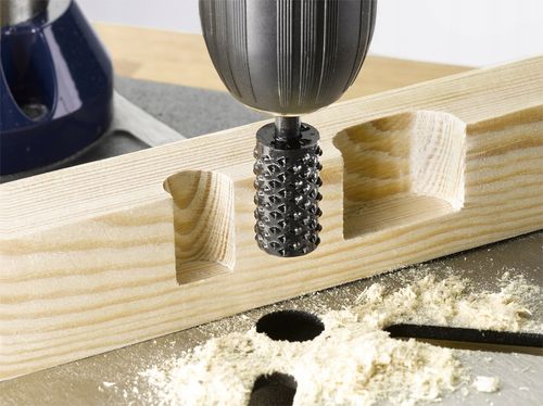 Frez cylindryczny tarnik zdzierak do drewna 15 mm HEX Falon-Tech na Arena.pl