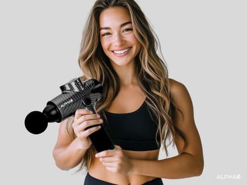Pistolet do Masażu Alpha Massage Gun Pro - Masażer do Pleców, Ciała i Stóp na Arena.pl