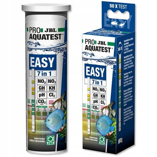JBL TEST 7W1 50 SZT. PH KH GH NO3 NO2 Cl CO2 7in1 na Arena.pl