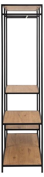 Wieszak na ubrania Seaford dąb/czarny zdjęcie 4