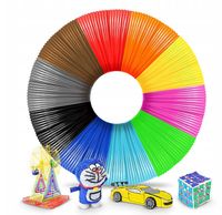wkłady pcl długopis 3d pen zestaw 10 x filamenty 5m kolor 1,75mm