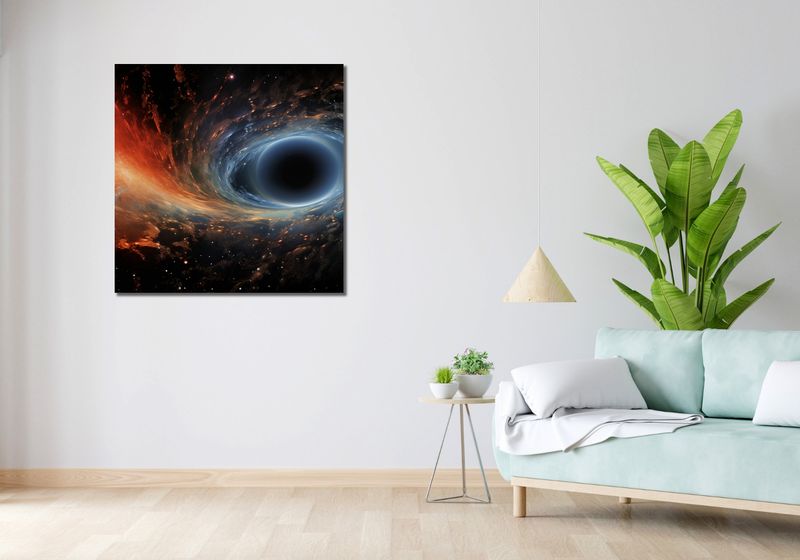 Obraz 90x90cm Bezkres Wszechświata zdjęcie 2