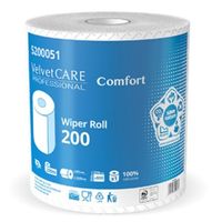 VELVET CZYŚCIWO PAPIEROWE RĘCZNIK CELULOZA 200M - 1 ROLKA SUPER MOCNE