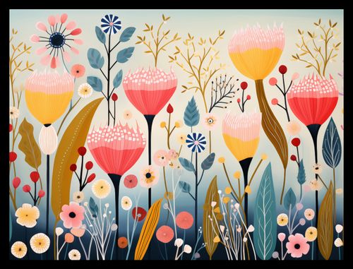 Plakat 40x30cm Ogród Marzeń na Arena.pl