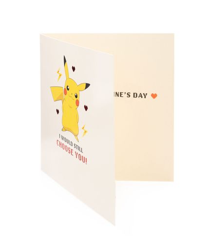 Kartka Walentynkowa Pokemon Pikachu na Arena.pl