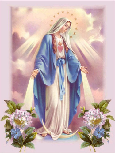 Obraz MALOWANIE PO NUMERACH Na Krośnie MATKA +RAMA na Arena.pl