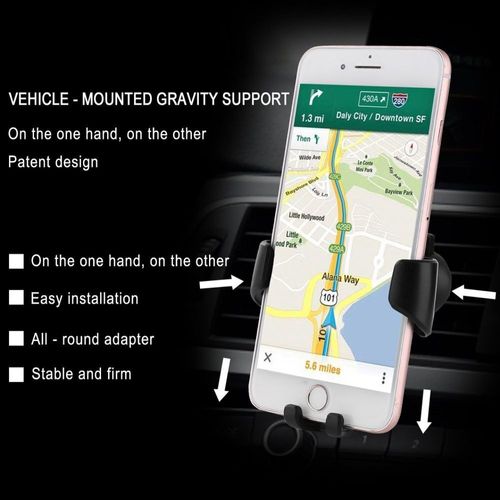 BASEUS GRAVITY CAR MOUNT BLACK na Arena.pl