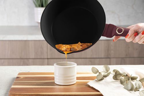 głęboka patelnia tytanowa 28cm berlinger haus bh-8031 leonardo na Arena.pl