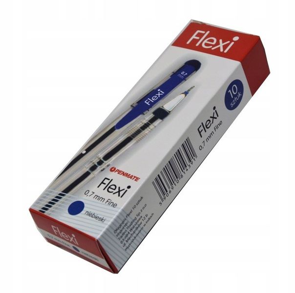 DŁUGOPIS FLEXI FINE 0,7MM NIEBIESKI zdjęcie 2