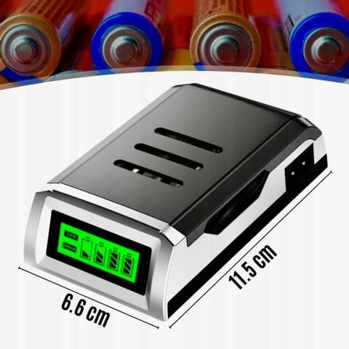 ŁADOWARKA AUTOMATYCZNA DO BATERII AKUMULATORÓW PALUSZKÓW WSKAŹNIK AAA i AA na Arena.pl