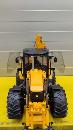 Duży model Koparko - Ładowarka JCB 5CX eco - Ruchome Części - Bruder 02454 na Arena.pl