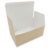 opakowanie na wynos lunch box duży kraft 100szt