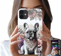 ETUI DO IPHONE 13 MINI - BULDOG BULDOGI PIESKI RASY PSÓW PLECKI