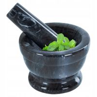 Moździerz GRANITOWY kamienny kuchenny do ucierania przypraw pesto tłuczek