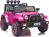 Samochód Jeep różowy