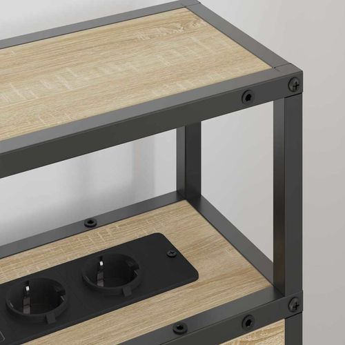 Zagłówek do przechowywania z półką dąb sonoma 90 cm na Arena.pl