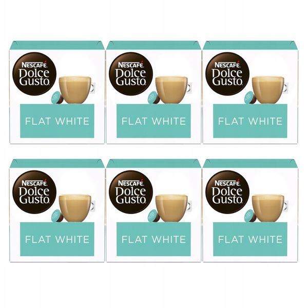 Kapsułki Nescafe Dolce Gusto Flat White 16szt zdjęcie 2