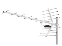 Antena TV kierunkowa DVB-TYaga 16-elementów+symetryzator
