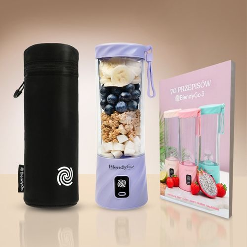 BLENDER BEZPRZEWODOWY KIELICHOWY BlendyGo 3 PRZENOŚNY TURYSTYCZNY 250W na Arena.pl