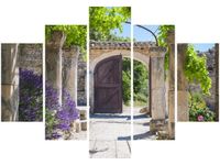 105CM 150CM OBRAZ 5 ELEM STARE OPACTWO ST HILAIRE DRUK