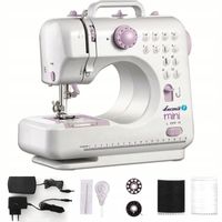Maszyna do szycia dla dzieci łatwa w obsłudze domowa Łucznik Mini + GRATISY