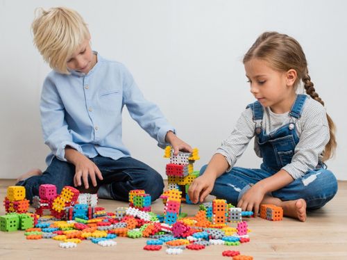 Klocki konstrukcyjne Mini Wafle 300 na Arena.pl