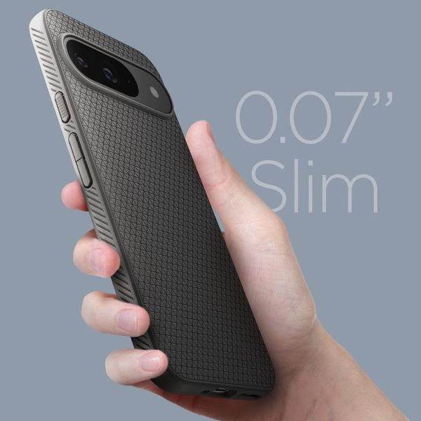 spigen liquid air google pixel 9 / 9 pro marble grey zdjęcie 12