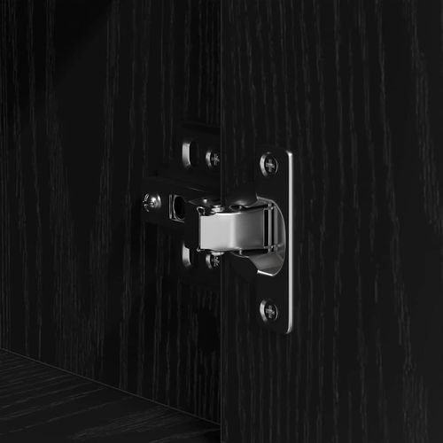 Bufet Czarny Dąb 240 x 33 x 70 cm Materiał drewnopochodny na Arena.pl