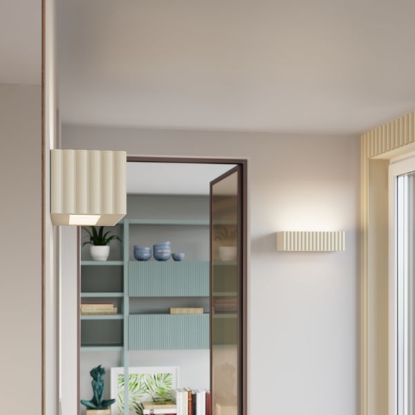 Kinkiet ceramiczny RIGATA beżowy zdjęcie 13