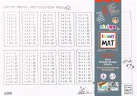 MATA BIAŁA FUNNY TABLICZKA MNOŻENIA 48X33,5CM STRIGO
