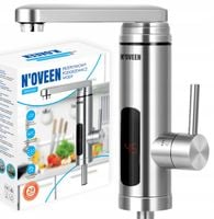 ELEKTRYCZNY PODGRZEWACZ WODY PRZEPŁYWOWY BATERIA KRAN OGRZEWACZ NOVEEN LED