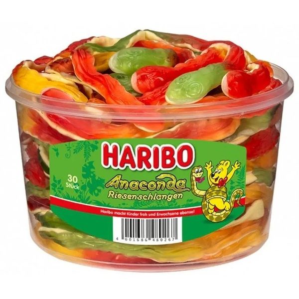 Żelki Haribo Anaconda 1,2 kg zdjęcie 1